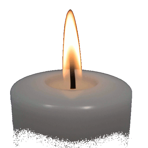 Memorial candle